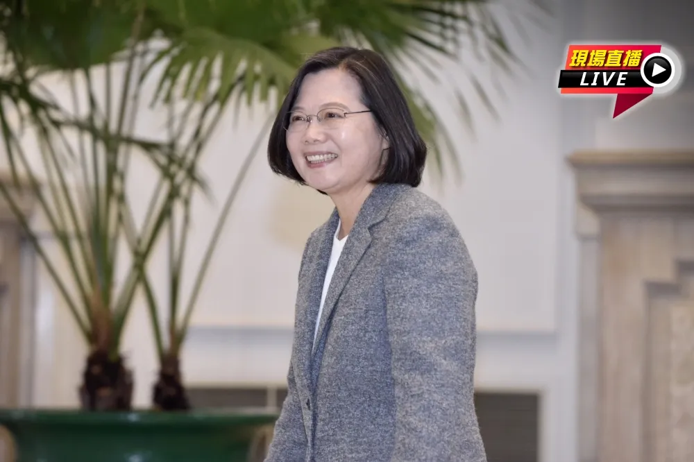 【直播】蔡英文總統敞廳談話　回應中國武漢肺炎議題