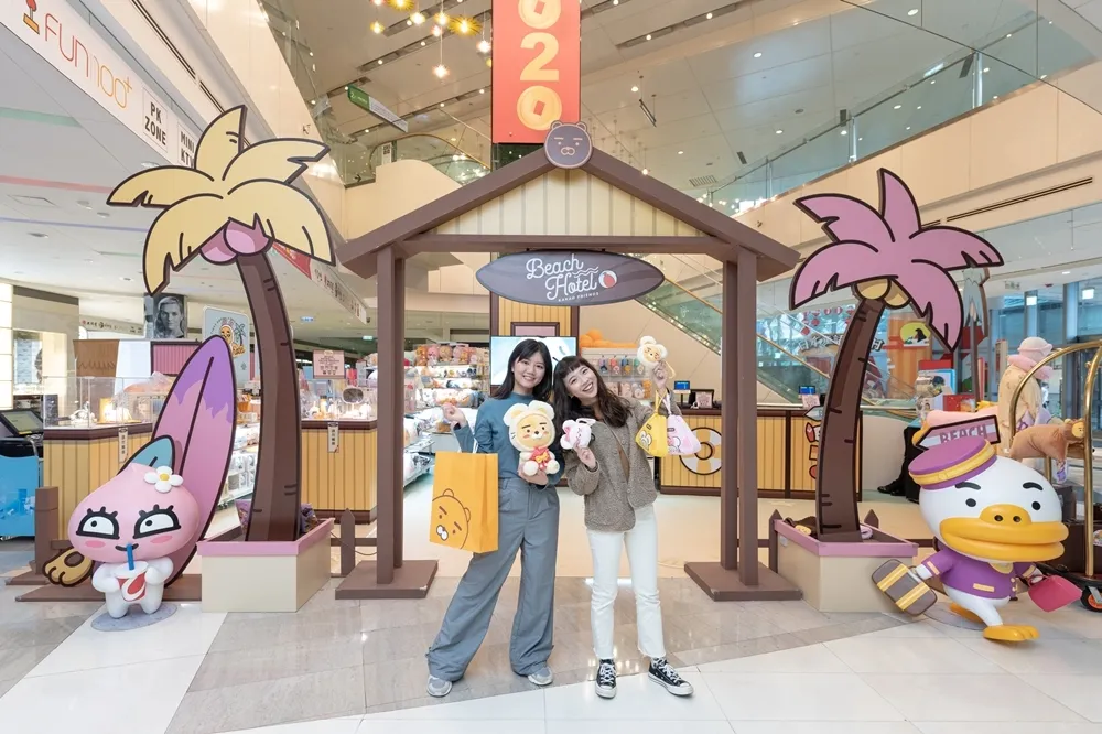 台灣史上最大規模！「KAKAO FRIENDS」快閃店1/22高雄夢時代登場