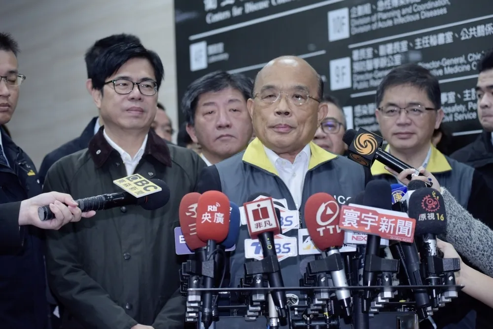 【武漢肺炎】「防疫視同作戰」　蘇貞昌下4道指示：藏匿病史必重罰