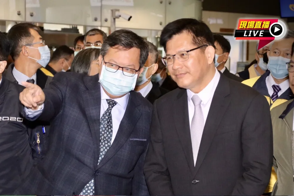 【直播】新北環狀線通車　林佳龍視察機捷接軌狀況
