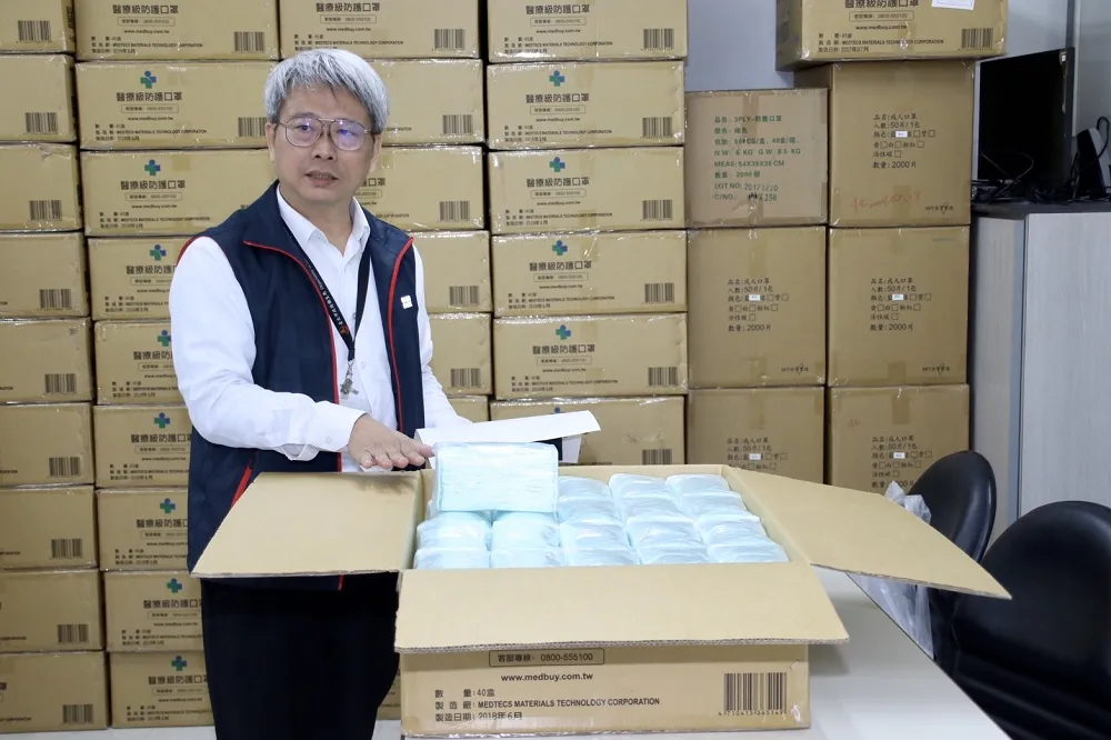【武漢肺炎】支援第一線醫療人員　北市府釋出20萬片戰備口罩