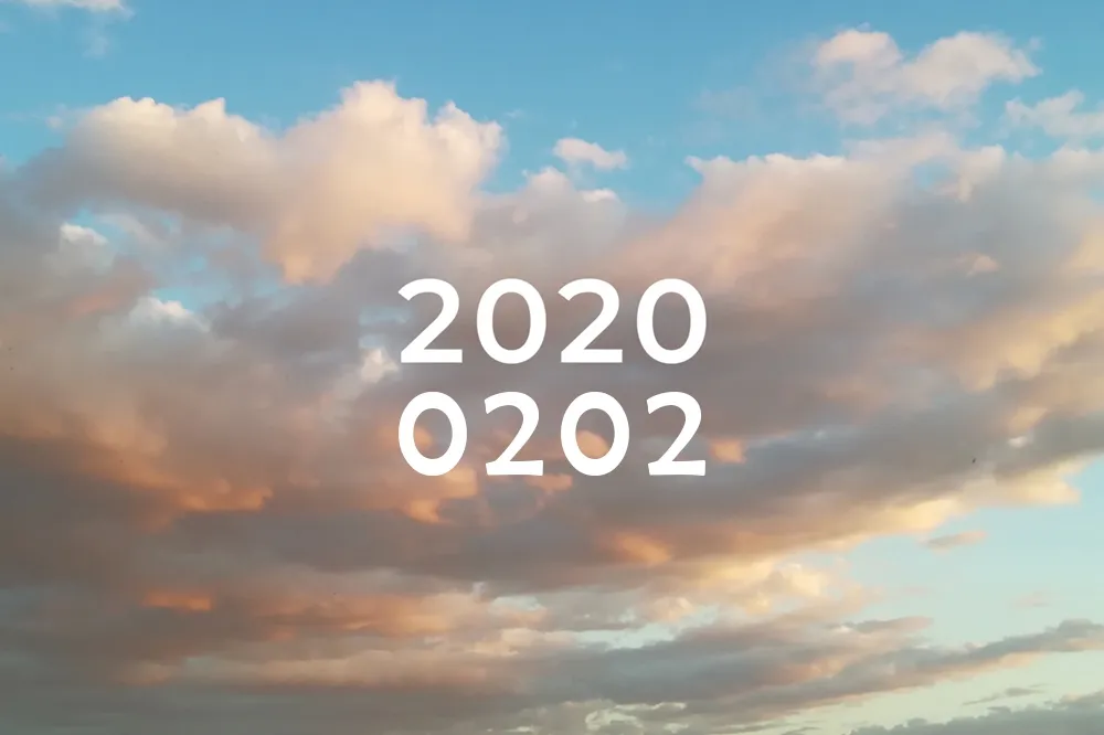900 年難得一遇的世界回文日　20200202正反念都一樣