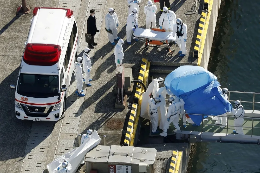 【武漢肺炎】「鑽石公主號」確診10例無台灣人　日本登船檢疫3700乘客