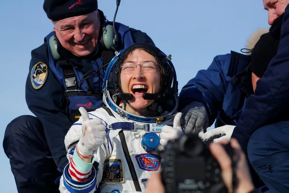328天後重返地球　NASA巾幗創下女性單趟太空任務最久紀錄