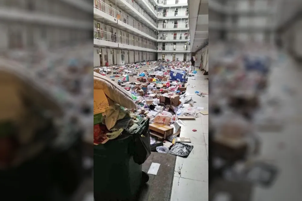 【武漢肺炎】中國徵大學宿舍做隔離檢疫　粗暴拆房亂丟學生物品惹議　　