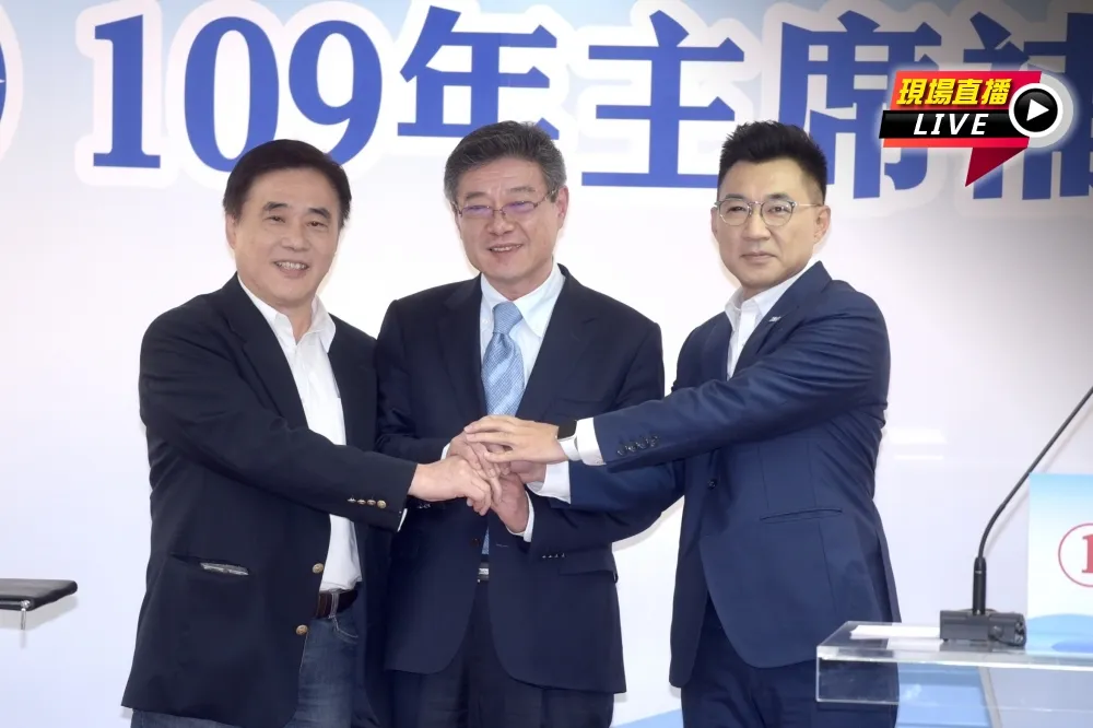 【直播】國民黨主席「郝江對決」　政見會後記者會