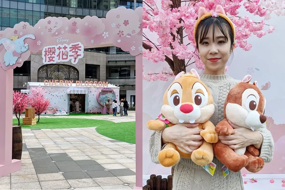 【有片】「迪士尼櫻花季限定店」快閃北中南！奇奇蒂蒂、小鹿斑比、瑪麗貓、小飛象百款商品限量推出