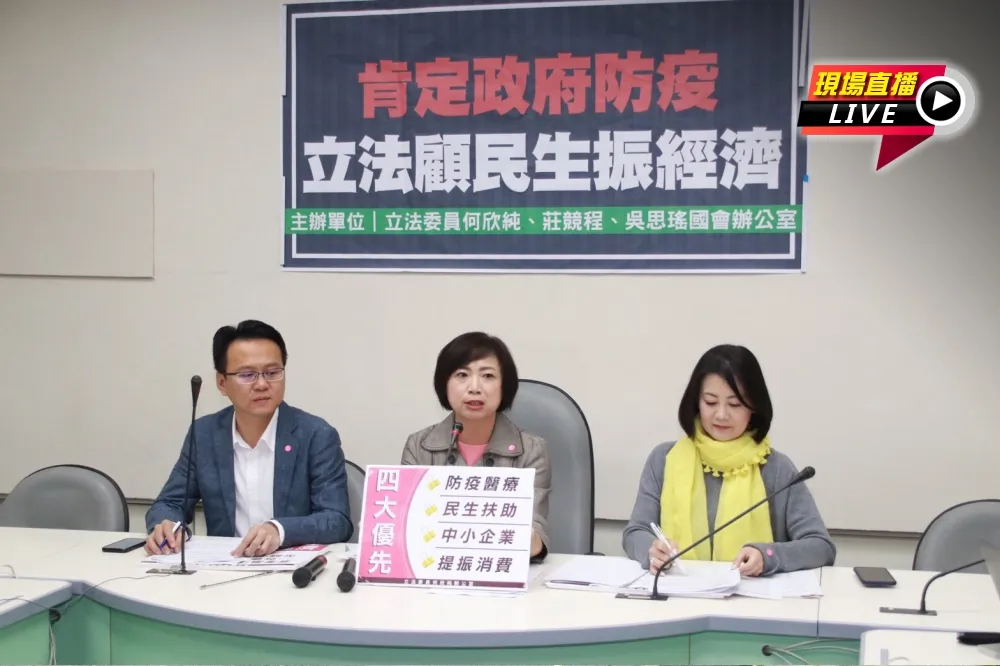 【直播】「立法顧民生振經濟」　民進黨讚中央防疫