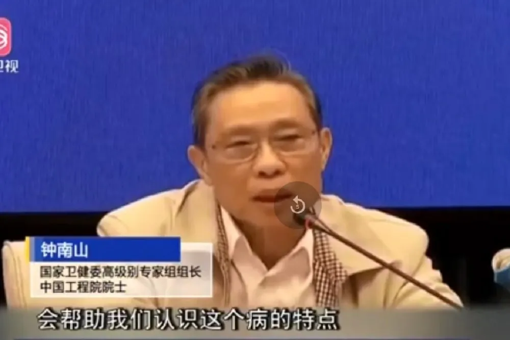 【武漢肺炎】中國防疫專家鐘南山談遺體解剖：患者肺部大量黏液阻礙呼吸