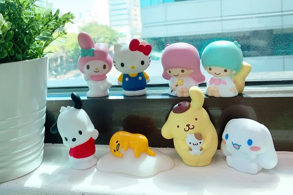 超療癒！7-11 推出三麗鷗軟膠公仔　Hello Kitty 領軍 8 款角色等你帶回家