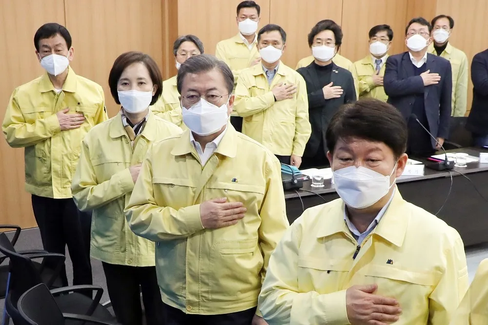 【武漢肺炎】南韓26日起限制口罩出口　逾40萬人連署彈劾文在寅