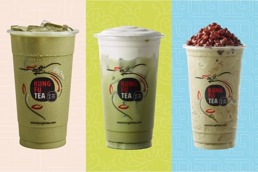 草莓海中一點綠！美國功夫茶「抹茶系列」登場　2/27 起第 2 杯半價