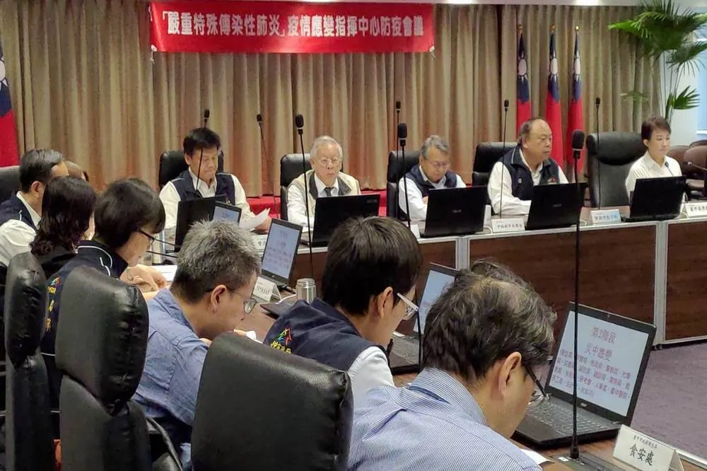 防患未然　台中市兵棋推演武漢肺炎社區感染