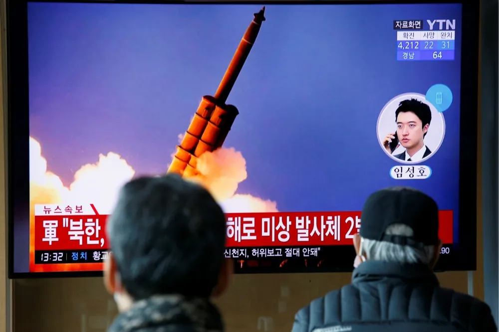 北韓再次試射兩枚「不明飛行物」　南韓軍方：應是短程彈道飛彈