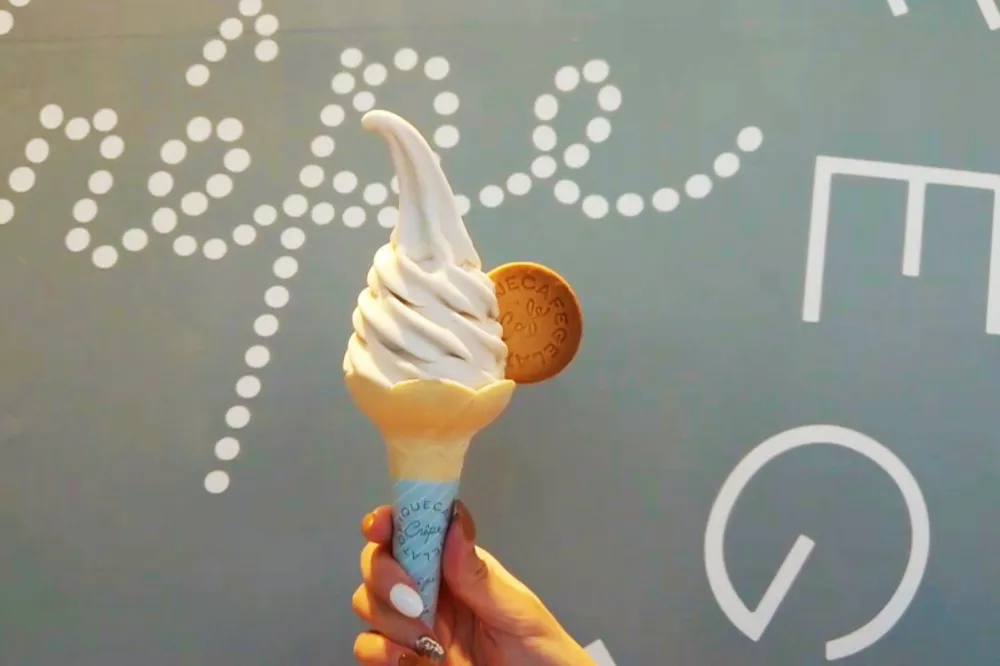 【影片】芋頭控快來吃！來自日本「gelato pique café」推出芋頭牛奶霜淇淋