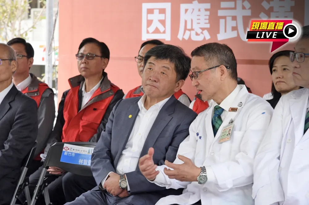 【直播】武漢肺炎抗疫作戰　陳時中赴新竹馬偕醫院演練