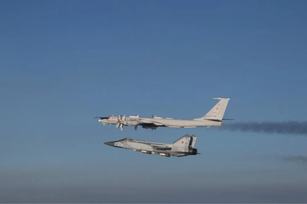 【不速之客】俄圖142反潛機「拜訪」北大西洋　挪威首遣F-35A戰機升空監視