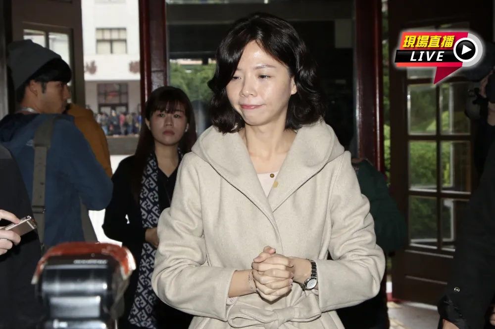 【直播】立法院顧問洪慈庸現身立院　接受媒體聯訪