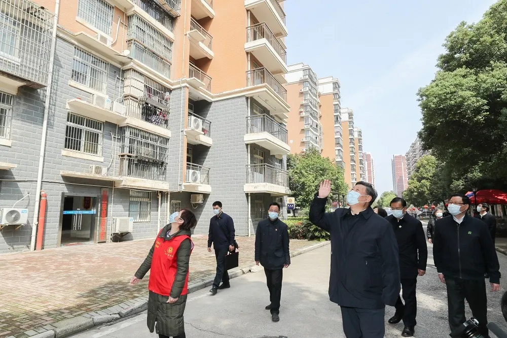 【武漢肺炎】習近平深入疫區讚武漢人是英雄　《新華社》：勝利曙光已不遠