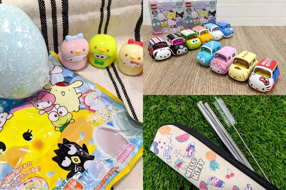 【有片】來抽 HELLO KITTY 隱藏版！7-11 再推 3 款三麗鷗家族周邊商品　TOMICA 聯名小汽車必須整套收集
