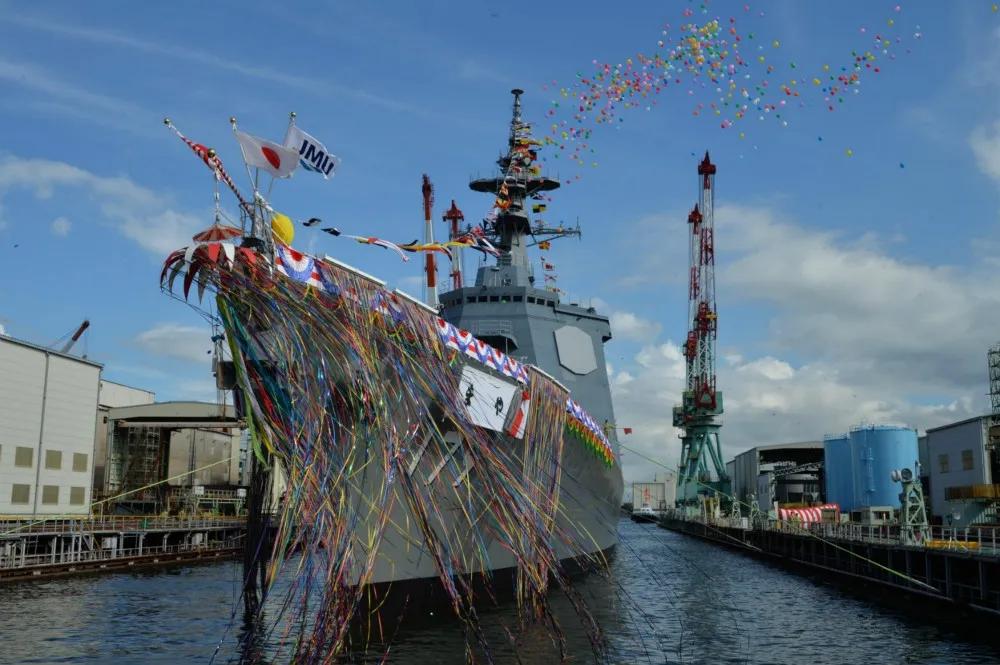 【耗資1600億日圓】搭載神盾系統　日本首艘摩耶型護衛艦正式服役