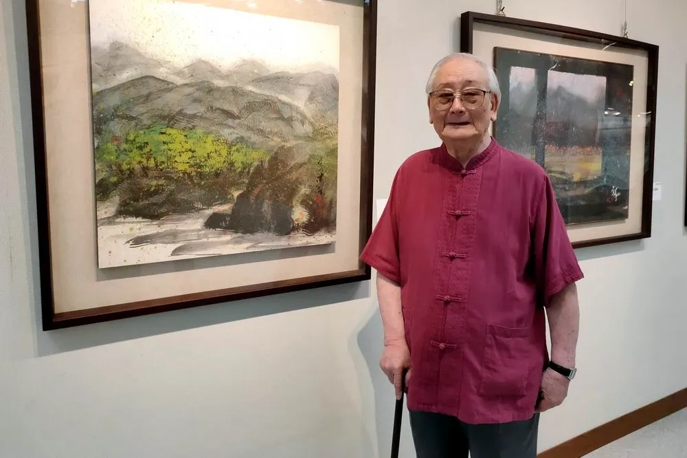 高齡90創作不輟　藝壇老頑童寧可興大辦藝文特展