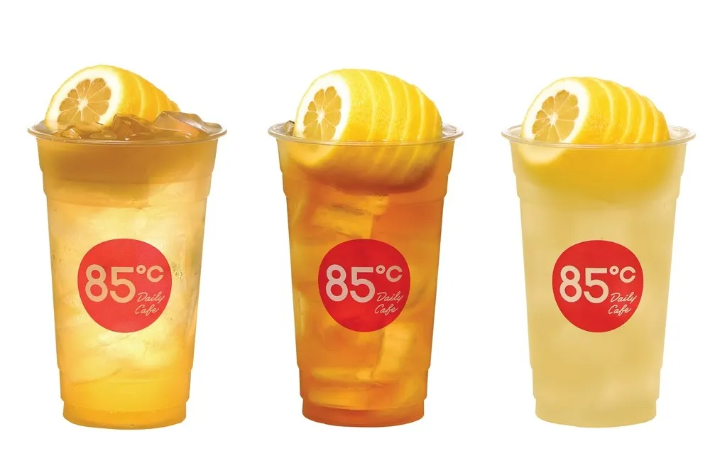 補充維他命 C！85 度 C「一顆檸檬」全新加入冬瓜露、愛玉　6 種選擇第 2 杯半價