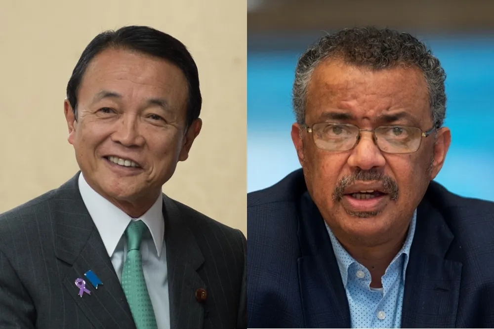 【武漢肺炎】台灣是防疫做得最好的國家！日本副首相麻生太郎諷WHO應改稱CHO
