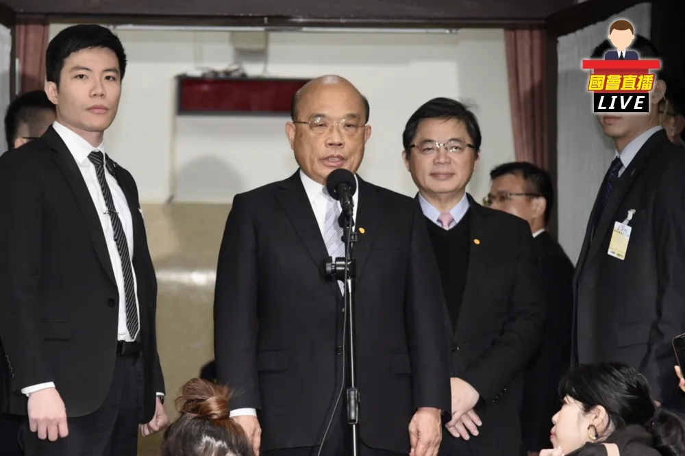 【國會直播】蘇貞昌立院報告　聚焦「院長鬥部長」陳家欽案