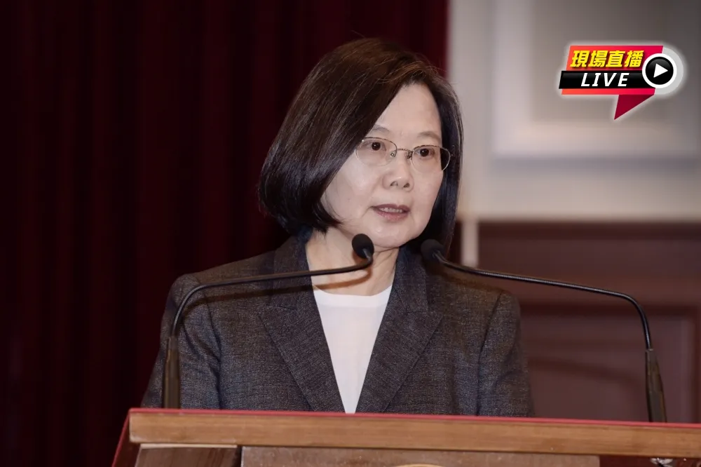 【直播】蔡英文敞廳談話　捐一千萬片口罩給疫情嚴重國家