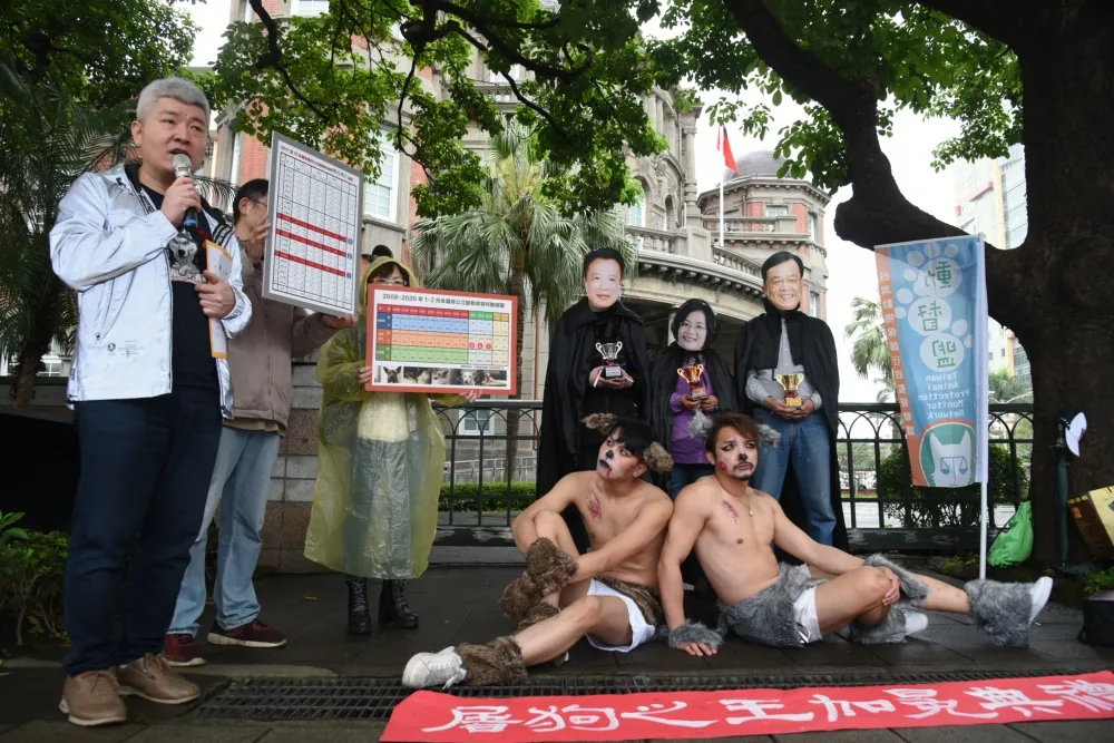 「屠狗之王」澎湖第一、嘉義第二、彰化第三　動督盟赴監察院控縣長們失職