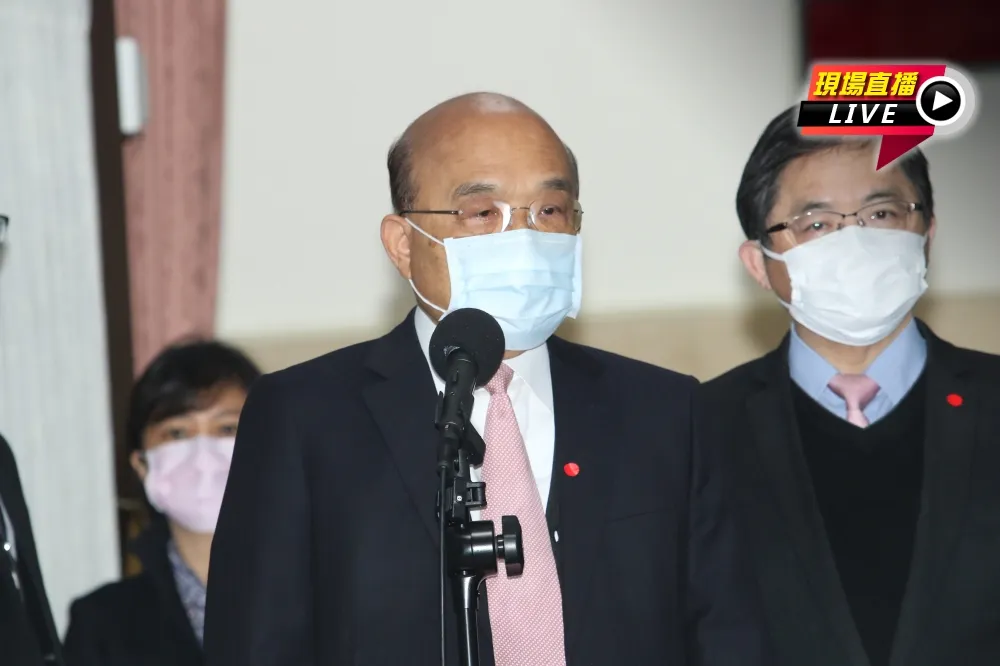 【國會直播】蘇貞昌立院備詢　藍委促「口罩透明化」再援外