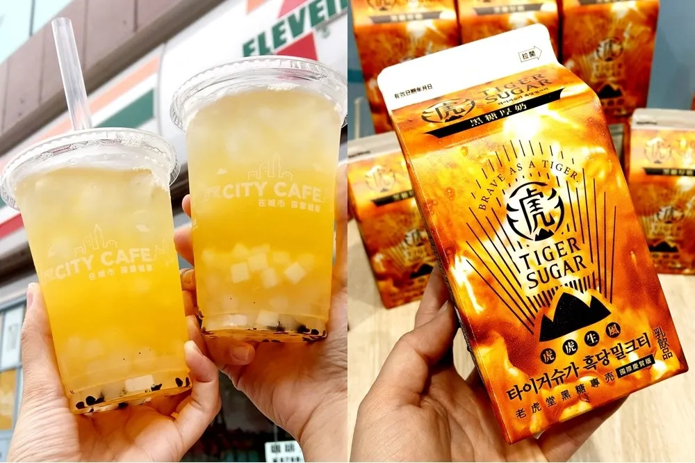 【有片】7-11 ╳ 老虎堂攜手再推「老虎堂黑糖厚奶」　季節限定「百香椰果珍珠」同步登場