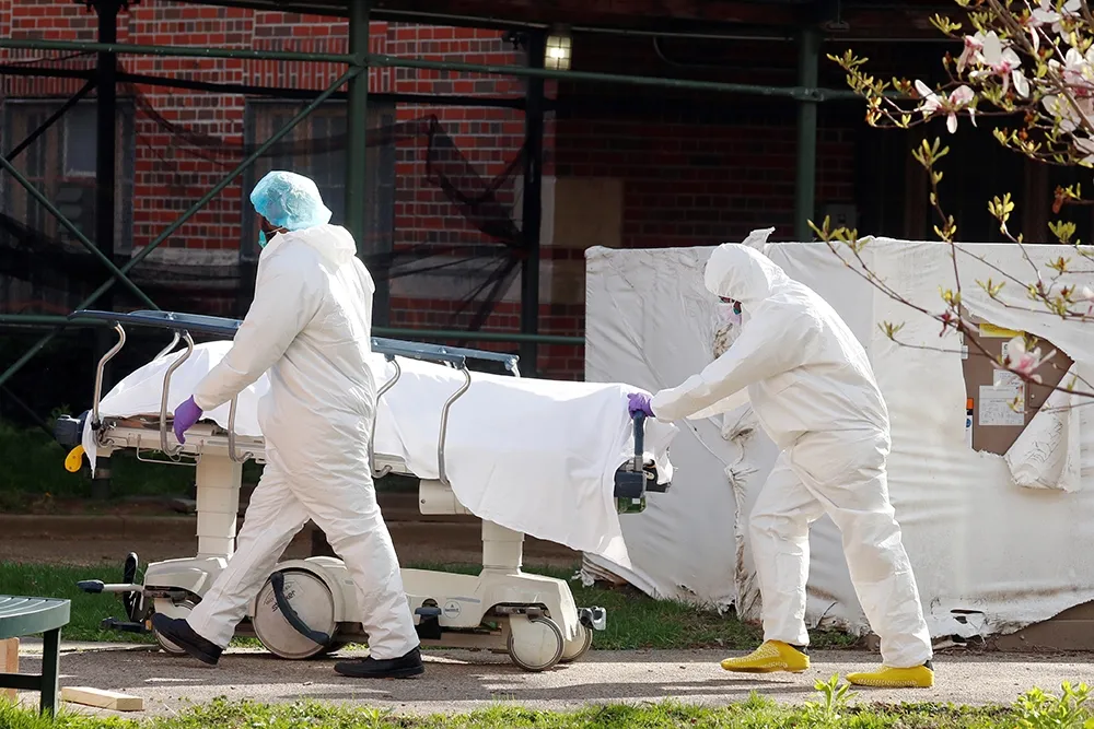 【武漢肺炎】美國確診破43萬人　紐約州連2日死亡病例創新高