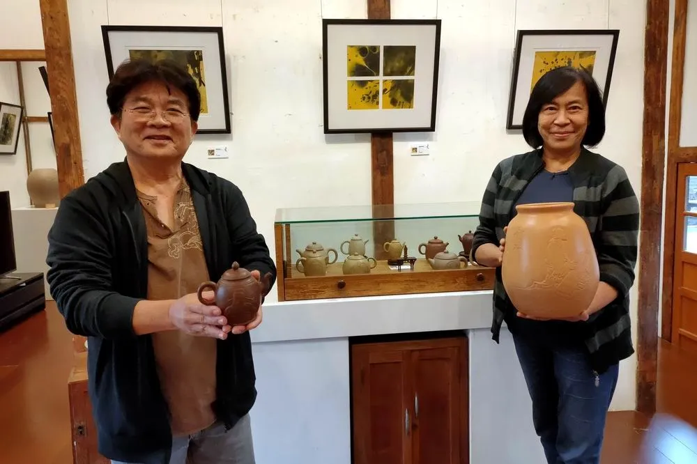雕刻大師朱銘已故愛徒許國峰  傳奇一生緬懷展台中展出