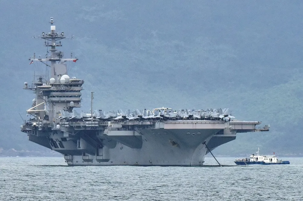 【武漢肺炎】美國航母陷疫情分身乏術　中國趁機壯大南海勢力