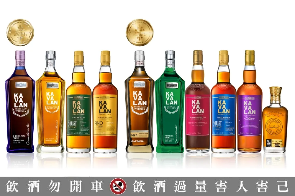 台灣之光持續發光！噶瑪蘭威士忌再奪 SFWSC、WWA 等多項國際大獎