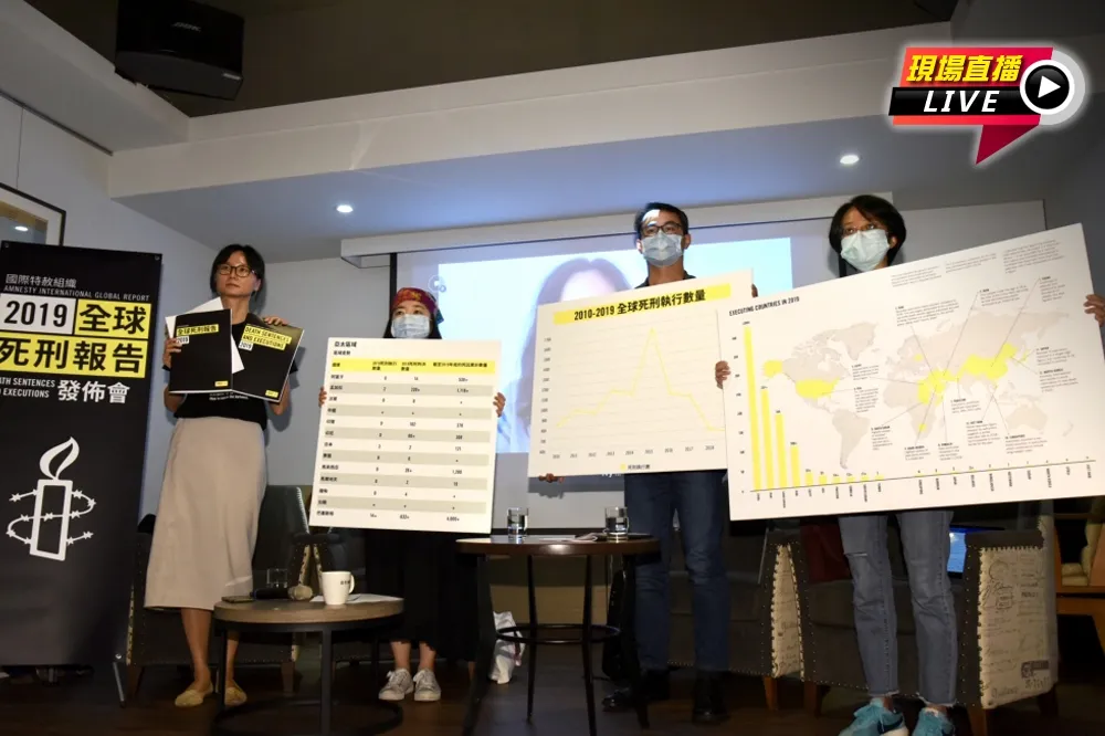 【直播】發布2019全球死刑報告　廢死團體：全球死刑逐年降低
