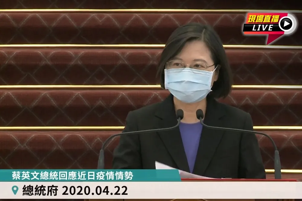 【直播】海軍染疫釀恐慌　蔡英文向國人致歉「防疫不容僥倖」