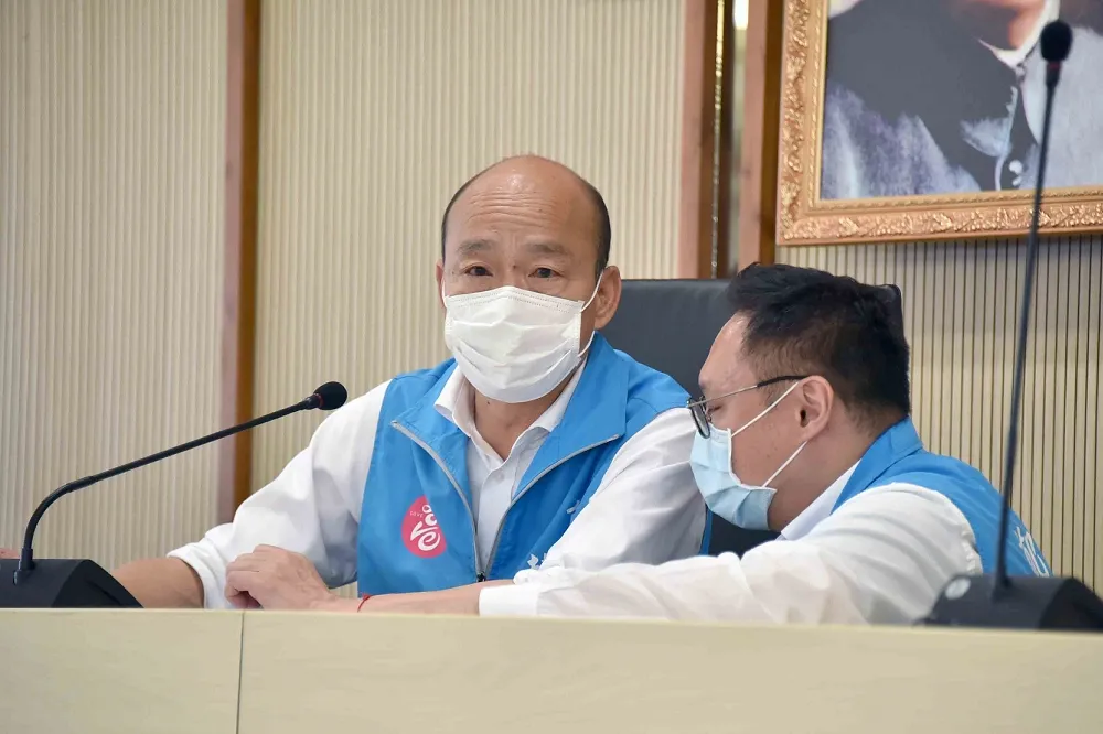 敦睦艦隊延燒防社區感染　韓國瑜：高雄5月3日實地兵推
