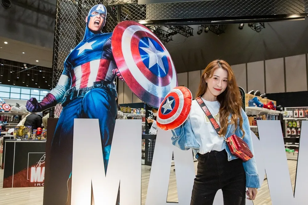 玩免費 AR 籃球抽 T-shirt！漫威期間限定店「MARVEL : Find Your Power」台北信義新天地登場