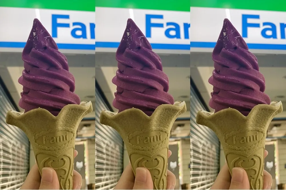 【有片】不用到澎湖也吃得到！全家 5/1 限量推出「澎湖仙人掌霜淇淋」　