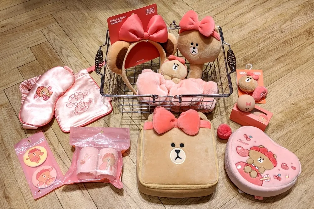 【有片】女孩尖叫！LINE FRIENDS「熊美 CHOCO 玩美小物」10 款萌新品推出　將攻佔妳的化妝桌
