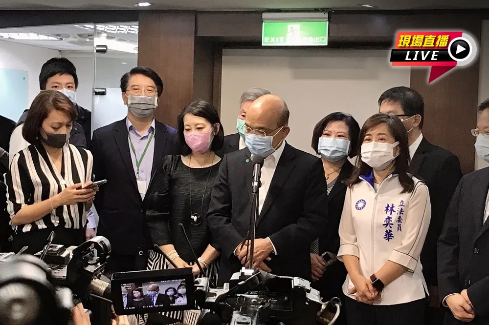 【直播】 蘇貞昌視察　紓困振興暨勞工紓困專線客服中心