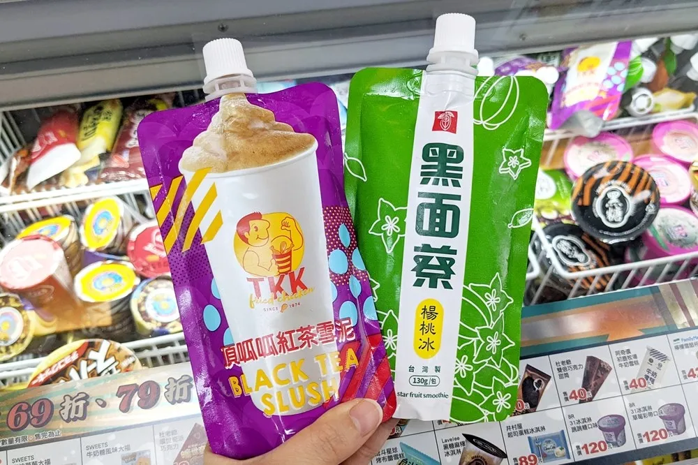 夏日必喝！全家與頂呱呱、黑面蔡打造經典聯名　獨家販售「紅茶雪泥冰沙」、「楊桃風味冰沙」