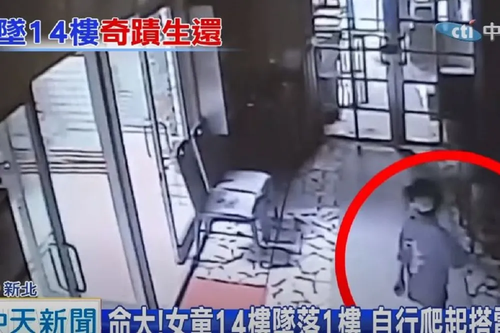 驚墜14樓還能自搭電梯　8歲女童肝臟破裂、氣胸未脫險