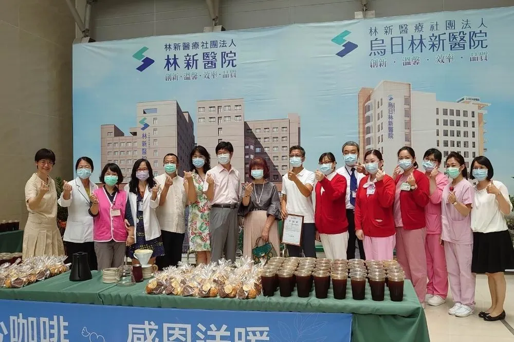 台中特教生手沖愛心咖啡   向防疫醫護人員致敬