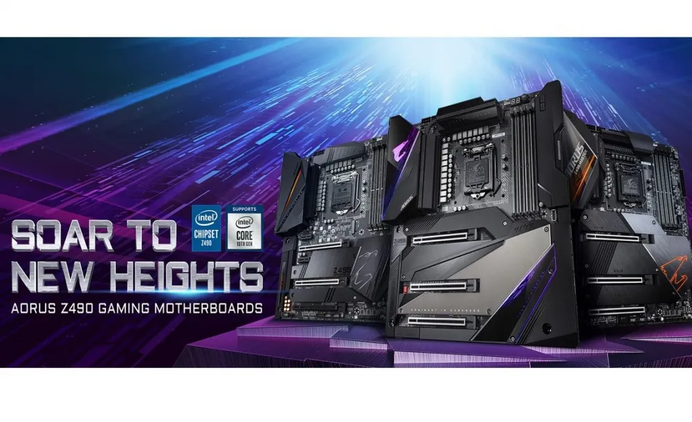 技嘉推出最新Z490 AORUS系列主機板
