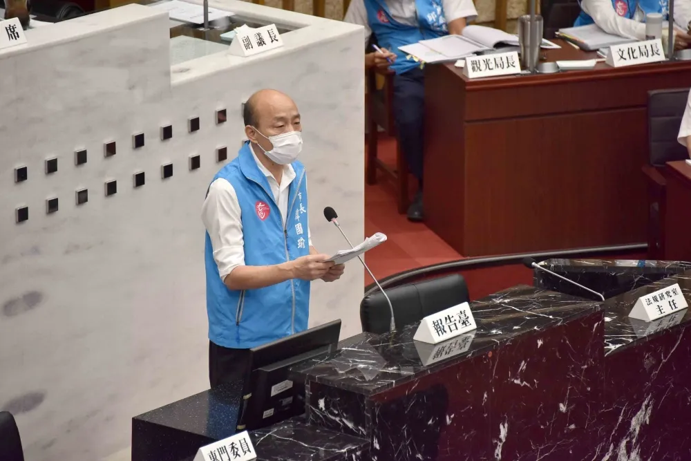 韓國瑜宣稱受「劍橋分析」式攻擊　坦承蓋迪士尼有困難
