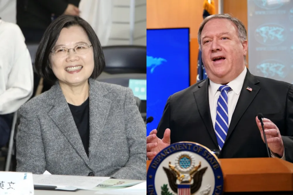 【史上首次】推文祝賀蔡英文連任　美國務卿：台灣是世界表率